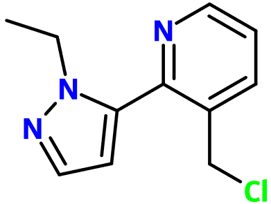(图片) MC012228 3-(Chloromethyl)-2-(2-ethylpyrazol-3-yl)pyridine
